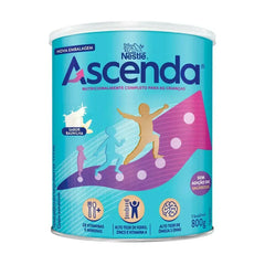 Suplemento Alimentar Infantil Nestlé Ascenda Sabor Baunilha 800g