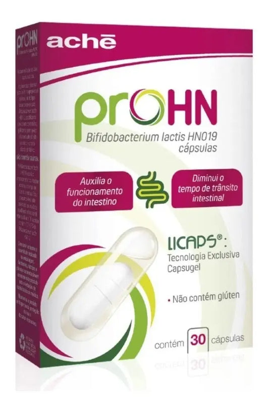Aché Prohn Probiótico Com 30 Cápsulas Sabor Neutro