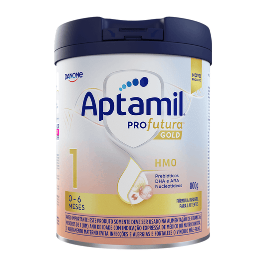Fórmula Infantil Aptamil Profutura 1 Gold Danone 0 A 6 Meses 800g