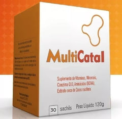 Catalmedic Multicatal Multivitamínico E Minerais Sabor Frutas Vermelhas