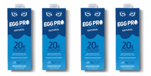 Netto Alimentos Clara De Ovo Líquida Pasteurizada (kit 4 Lts)